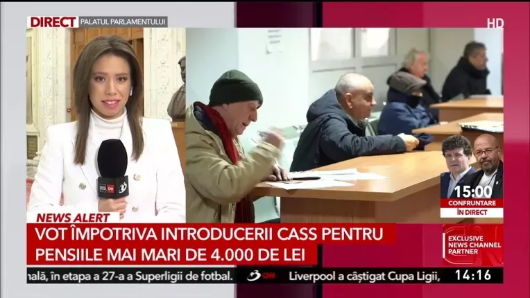 Pensiile de peste 4.000 de lei nu vor fi impozitate. PSD a votat impotriva propunerii PNL