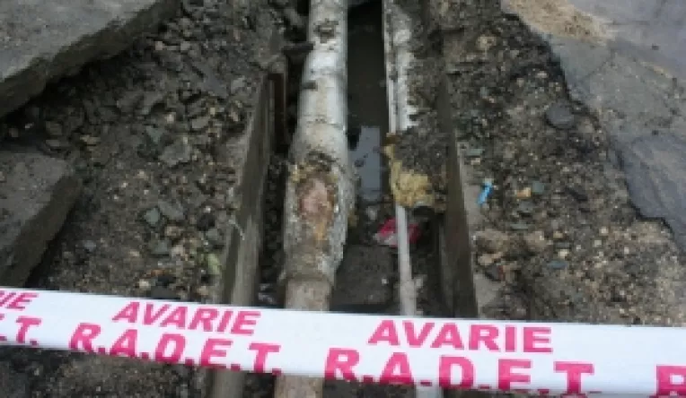 RADET anunta avarii survenite la Magistrala 2