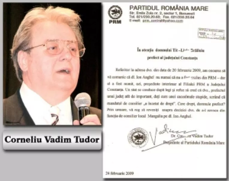 Rasturnare de situatie in PRM Constanta
Vadim isi baga coada si in balamucul de la Mangalia