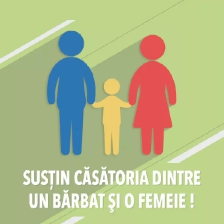 Referendumul privind redefinirea familiei ca uniune (casatorie) intre un barbat si o femeie va fi organizat cat de repede