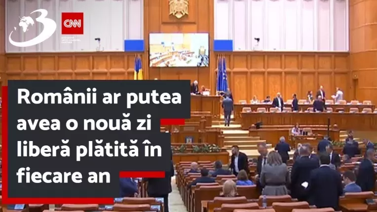 Romanii ar putea avea o noua zi libera platita in fiecare an