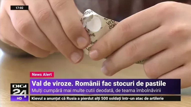 Romanii au golit farmaciile: "Era bine daca cei care acum stau la cozi se vaccinau antigripal"