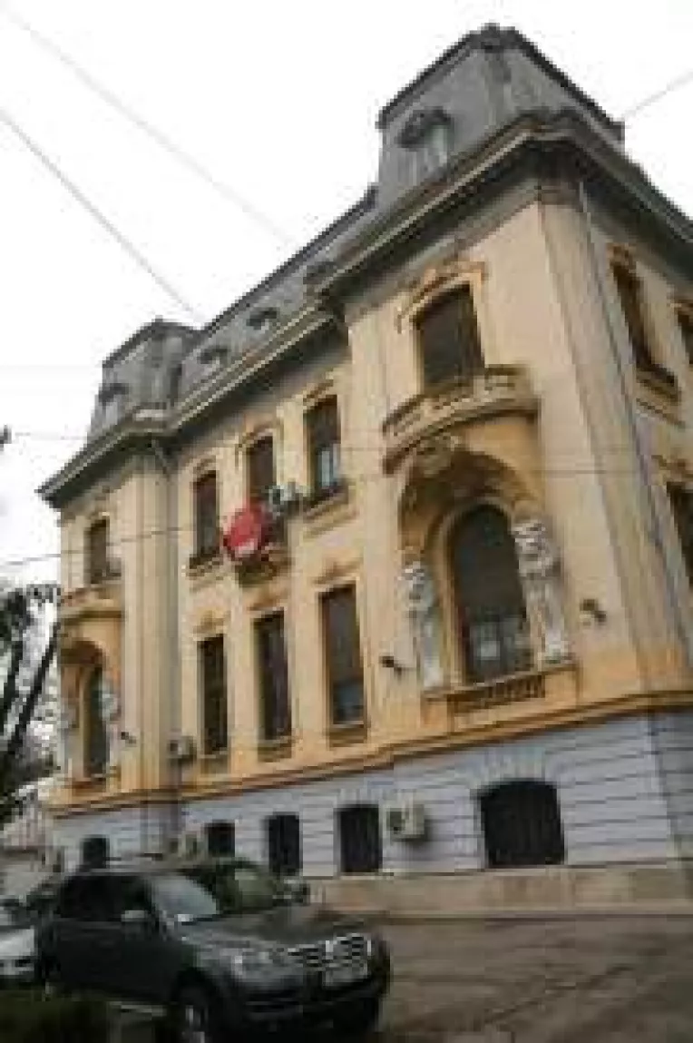 Sala de sedinta a Biroului Permanent, ecranata in mod intentionat