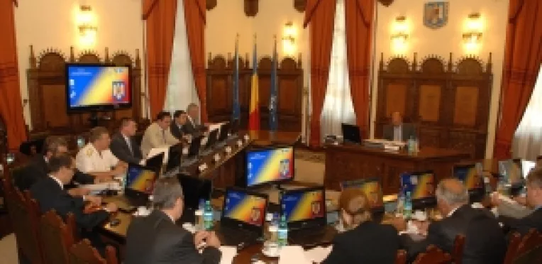 Scandalul declansat de mitingul politistilor va ajunge in Consiliul de Aparare a Tarii