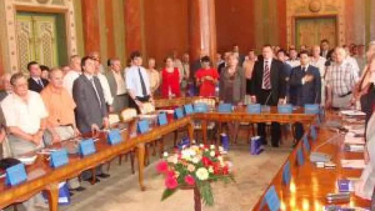 Sedinta festiva a Consiliului Local Targu Jiu