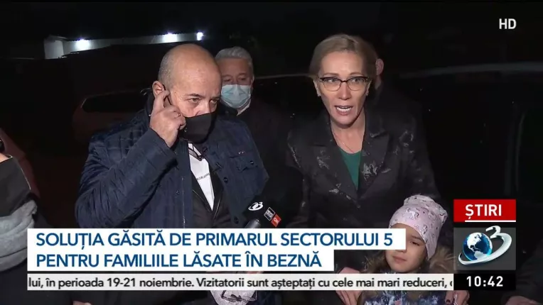 Solutia gasita de Piedone pentru familiile lasate in frig din Sectorul 5: Alungam frigul!