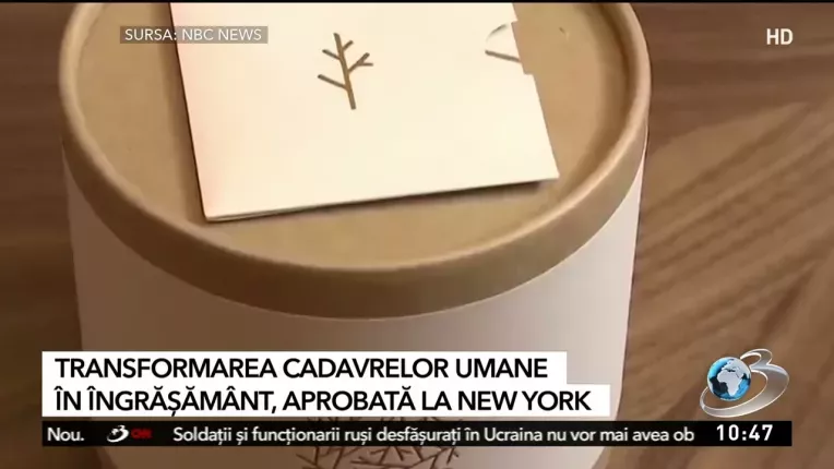 Statul New York a aprobat transformarea cadavrelor umane in compost