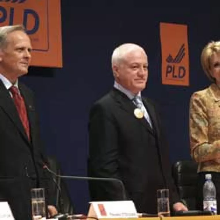 Stolojan, ales in unanimitate presedinte al PLD