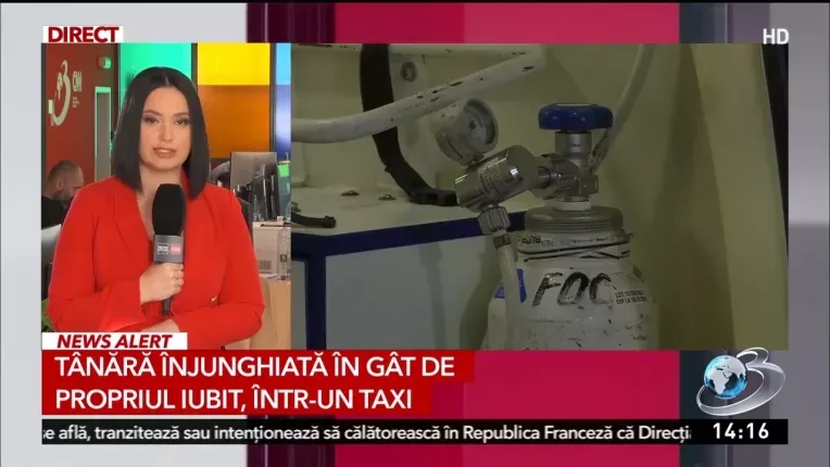 Tanara din Bucuresti, injunghiata intr-un taxi dupa ce si-a anuntat iubitul ca se desparte de el