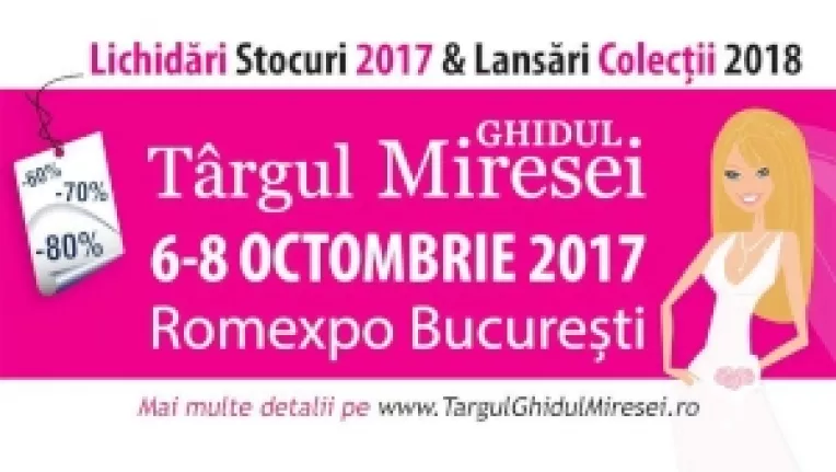 Targul Ghidul Miresei va asteapta cu lichidari de stocuri 2017 si colectiile 2018!