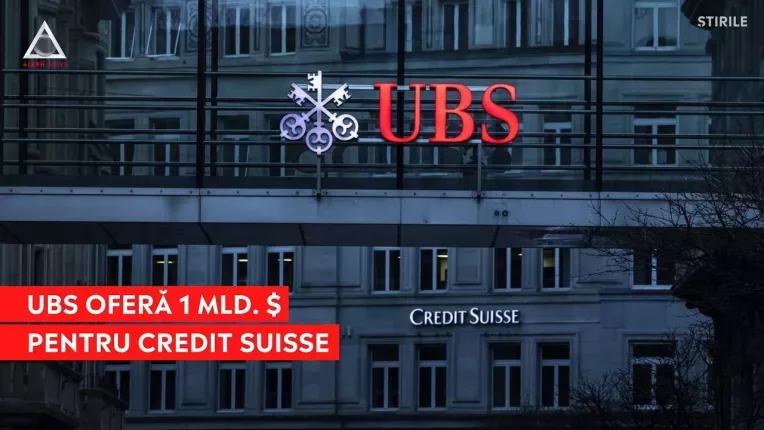 UBS vrea sa cumpere Credit Suisse