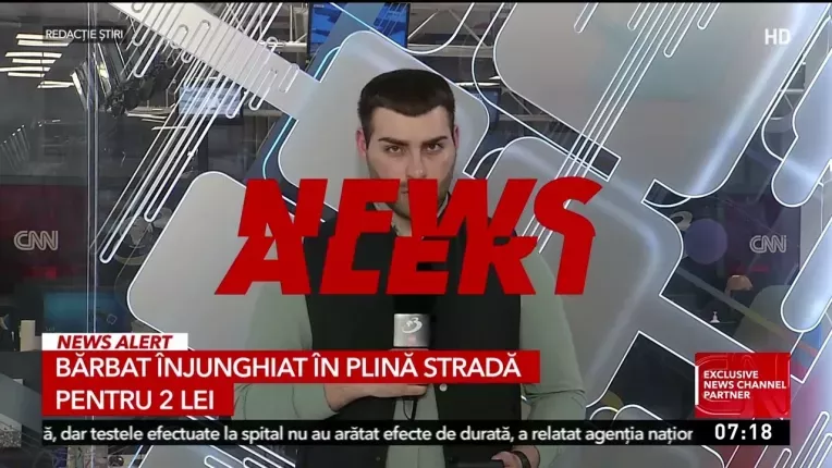 Un barbat din Bucuresti a fost injunghiat dupa ce a refuzat sa ii dea doi lei unui individ periculos