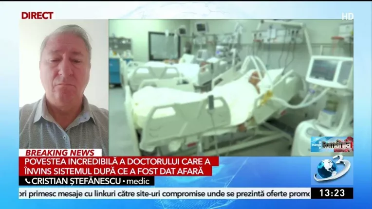 Un medic din Craiova a fost concediat dupa ce nu s-a putut intoarce in tara din cauza pandemiei
