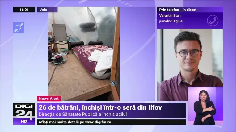 Un nou azil al groazei in Voluntari. 26 de batranii erau inchisi intr-o sera, in plina canicula