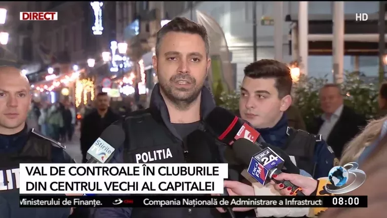 Val de controale in cluburile din Centrul Vechi, in Bucuresti
