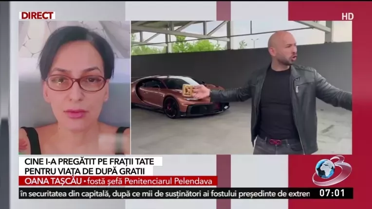 Zi decisiva pentru fratii Tate: Matrix m-a atacat, dar nu poti ucide o idee